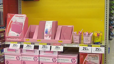 OfficeMax Cause Marketing Endcap