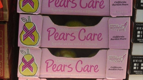 California Bartlett 'Pears Care' Shelf Trays