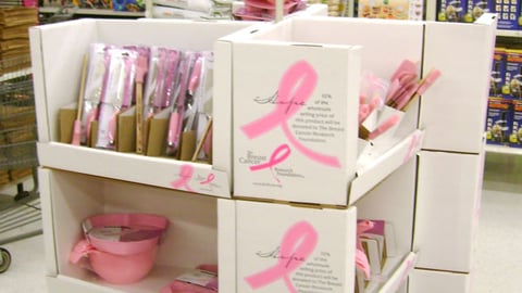 Wal-Mart Cause Marketing Pallet Display