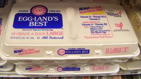 Eggland's Best 'Pink' Packaging