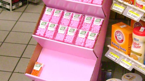 Tic Tac Cause Marketing Shipper