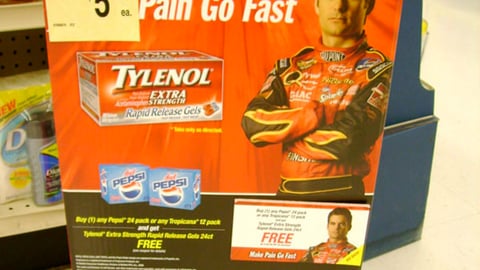 Tylenol/Pepsi NASCAR Power Wing