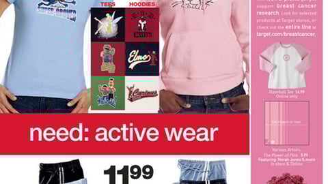 Target Pink Circular