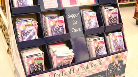 'Better Homes' Cause Cookbook' Half-Pallet Display
