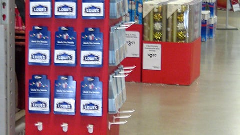 Lowe's Gift Cards Quarter-Pallet