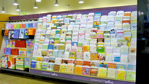 Marketside Hallmark Display