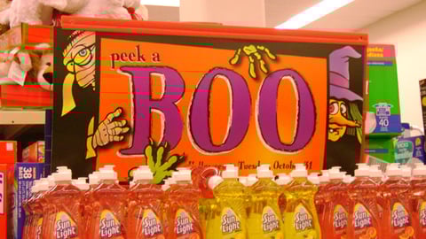 Walgreens Halloween Endcap Header