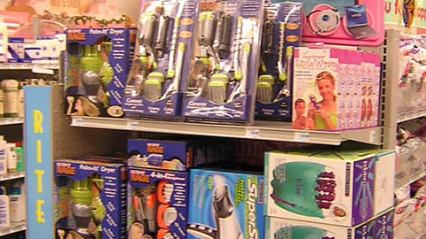 Rite Aid Glam Camp Endcap