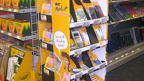 BIC Quarter-Pallet Display