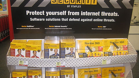 'Security by Staples' Header