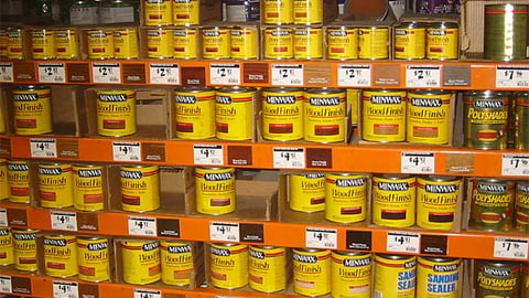 Minwax Shelf Presentation