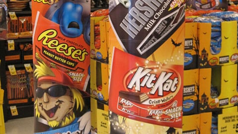 Hershey Halloween Signs