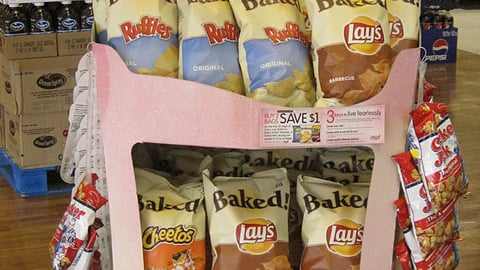 Frito-Lay 'Be Fearless' Floorstand