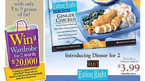 Safeway Eating Right Feature
