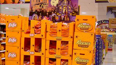 Hershey Foods Halloween Display