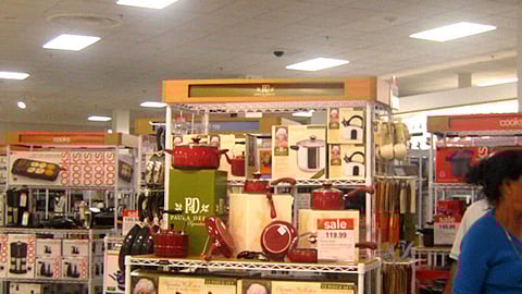 JCPenney Paula Deen Cookware Merchandising