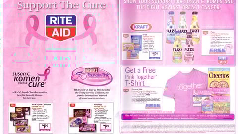 Rite Aid 'Support the Cure' Features