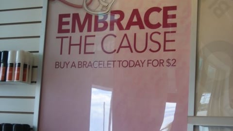 Payless Cause Marketing Sign