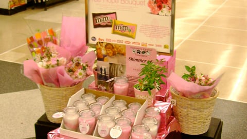 M&M's/Kroger Breast Cancer Awareness Display