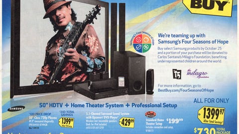 Best Buy Samsung's Four Seasons of Hope Feature