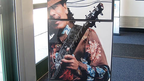 Best Buy Samsung's Four Seasons of Hope Stanchion Sign