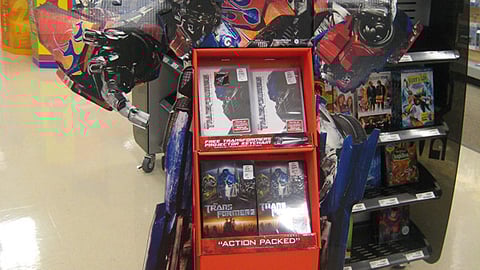 'Transformers' DVD Floorstand
