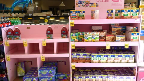 Safeway 'Together for a Cure' Pallets