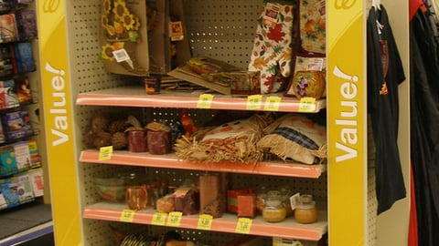 Walgreens Halloween Endcap