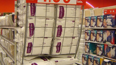 Target Bedding Endcap