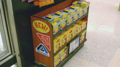 Albertsons Nabisco End Stand