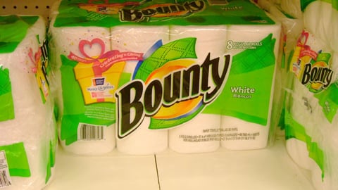 Bounty Anniversary/Cause Packaging