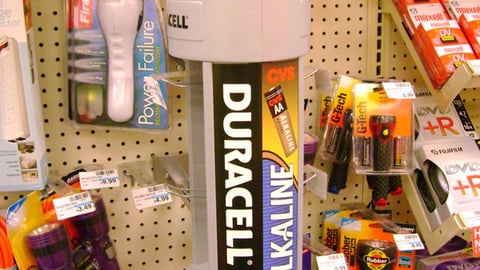 Duracell/CVS Shelf Extender