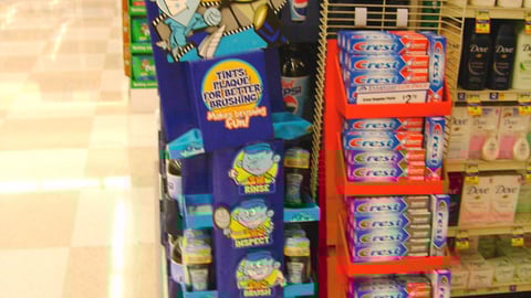 Listerine Agent Cool Blue Floorstand