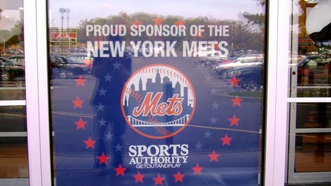 Sports Authority Window Cling