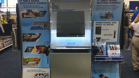 Best Buy PlayStation Move Signs