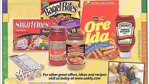 Heinz/Parker Brothers FSI