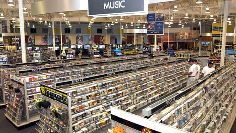 Best Buy Entertainment Department