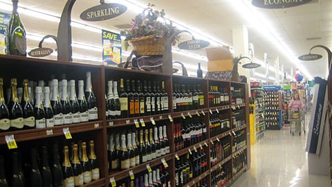 Gerbes Wine Aisle