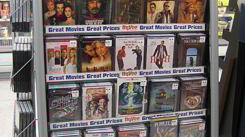 Hy-Vee DVD Floorstand