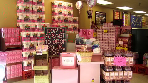Schnucks Breast Cancer Awareness Merchandising