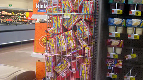 Wal-Mart Barnum's Gravity Feed Power Wing