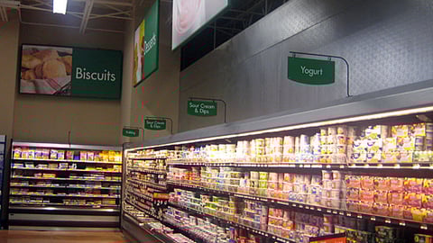 Wal-Mart Dairy Aisle