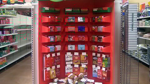 Wal-Mart Holiday Gift Card Endcap
