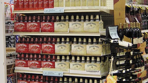 Seagrams Endcap
