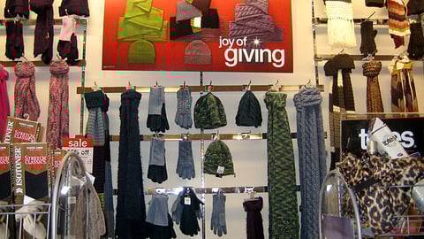 JCPenney 'Joy of Giving' Wall Sign 
