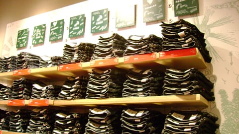 Puma Jeans Wall Display