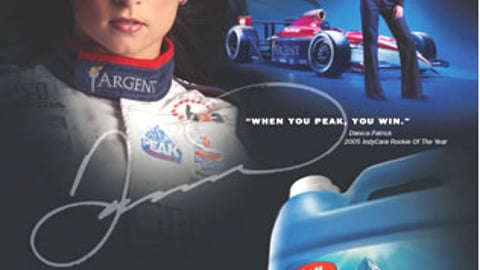 Peak Danica Patrick Print Ad