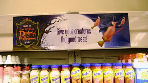 Got Milk? Halloween Sign 