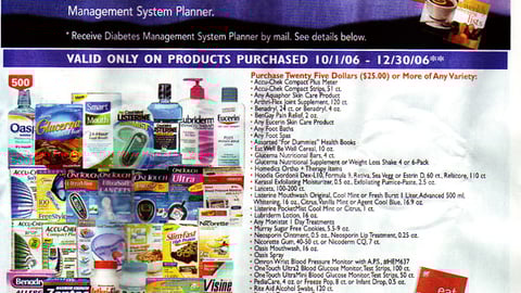 Rite Aid Diabetes Book Incentive Offer