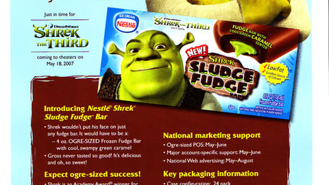 Nestle Sludge Fudge Sell Sheet 